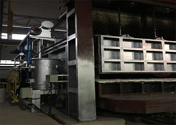 齐鲁工程装备有限公司蓄热式台车加热炉项目